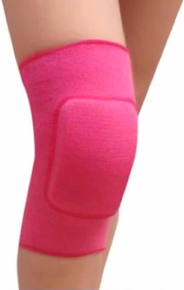 LNIMIKIY Sports Kneepads, Kids Breathable Thicked Crashproof Antislip Dance Cotton Knee Pads Braces Wrap Tape Braces Protector Knee Protective Pad for Volleyball, Dancing