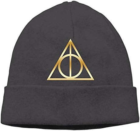 The Deathly Hallows Gold Logo Beanies Cap