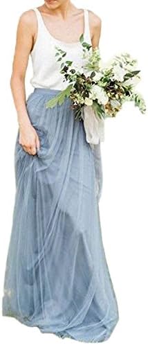 Future Girl Women's Maxi Skirts High Waist Holiday Formal Skirt