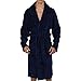 Regency New York Coral Fleece Robe Navy L/XL