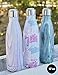 MIRA Vacuum Insulated Travel Water Bottle | Leak-Proof Double Walled Stainless Steel Cola Shape Sports Water Bottle | No Sweating, Keeps Your Drink Hot & Cold | 25 Oz (750 ml) | Blue Granite