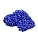 AUTDER Ultimate Car Wash Mitt - 2 Pack - Premium Chenille Microfiber Wash Glove - Wash Mitt - Lint Free - Scratch Free - Regular Size - Blue