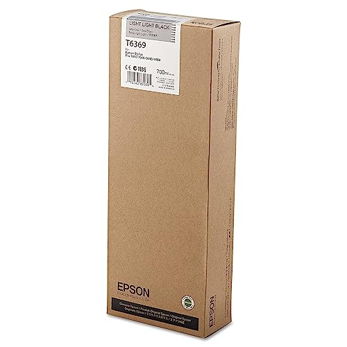 Cartucho Epson T636900, 700 ml, gris claro