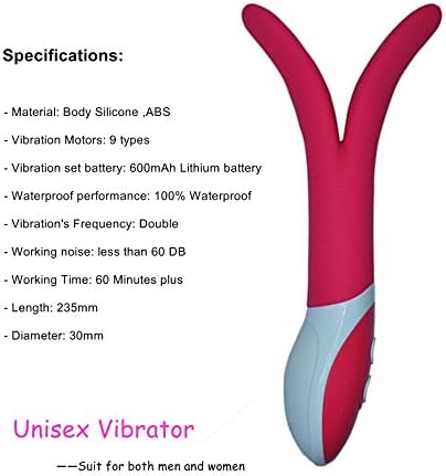 Molunt(TM) Waterproof Rabbit Vi bra tor, Rechargeable G s pot Massa ger Se x Toy, Silicone Dual Motors Vi bra tors for Women se x machine[pink]