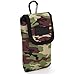 USA Gear Sunglasses and Eyeglasses Case - Clip On Sunglasses Case Fits Designer Glasses & Shades - Camo Green