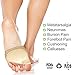 Metatarsal Sleeve Pads, Half Toe Bunion Sleeve with Sole Forefoot Gel Pads Cushion for Diabetic Feet Metatarsalgia Mortons Neuroma Prevent Calluses Blisters, 2 Piecesthumb 2