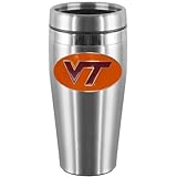 NCAA Virginia Tech Hokies Steel Travel Mug