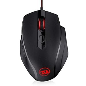 Redragon M709-1 Tiger2 Red LED Gaming Mouse, 3200 