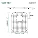 Serene Valley Sink Protector and Kitchen Sink Bottom Grid NDG1317, 304 Premium Stainless Steel, dim 11 7/8