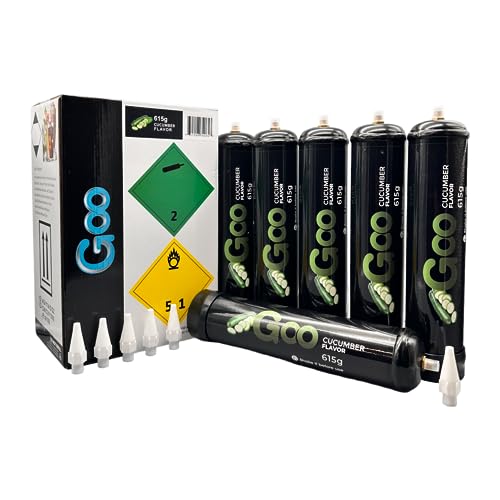 GOO Premium Whipped Cream Charger Food Grade Nitrous Oxide Tank For