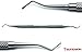 Dental Amalgam Filling Smooth Plugger 720-1, 721-2, 722-3, 723-4 Double Ended 1.2mm/1.5mm, 1.9mm/2.2mm, 2.4mm/2.7mm, 2.8mm/3.1mm Restorative 4 Pieces Instruments