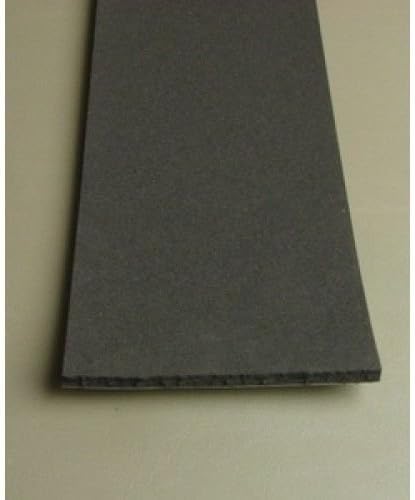 Foam Rubber Sheets 1/4" x 4" Adhesive Backed Foam Rubber NFR.25-4-AB