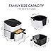 Bagotte Air Fryer Oven 0023, 11 x 11 x 13, White