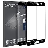 [2 PACK] Samsung Galaxy S7 Screen Protector, LK [Full Cover] Tempered Glass with Lifetime Replacement Warranty