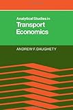 Image de Analytical Studies in Transport Economics