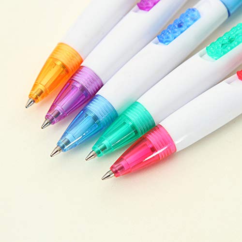 CactusAngui 2Pcs Creative Multifunctional School Office Supply Ballpoint Pen with LED Light Random Color