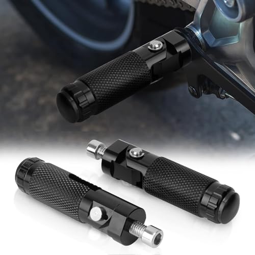 Cale Motorcycle Foot Folding 90° Universal 8mm Bicycle Mount Aluminium Black