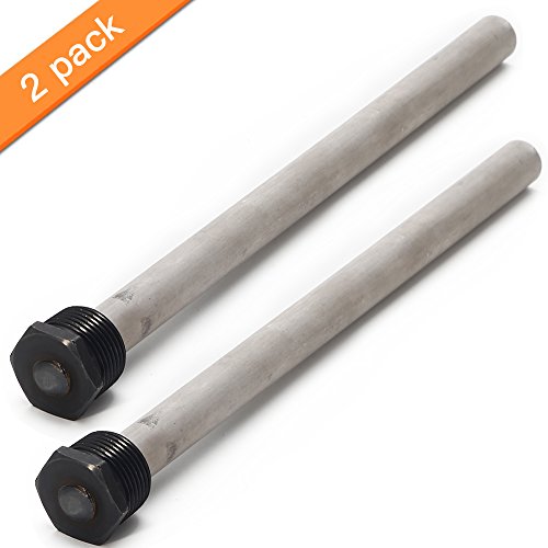 Eleventree RV Anode Rod,Magnesium Water Heater Tank use for Suburban and Mor-Flo 6 Gallon -2 pack