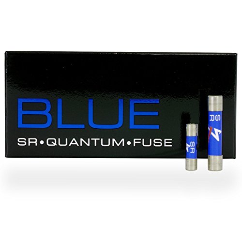 Synergistic Research BLUE Quantum Fuses - Small 5x20mm (0.75"), Slow Blow, 6.3A