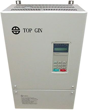 TOP GIN New Professional Variable Load Frequency Inverter 22KW 30HP 380V 38.6A VFD AC Motor Drive Starting Torque: 120% / Zero RPM For Spindle Motor Speed Control W/ English Manual (VFD-22KW)