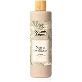 Organic Jaguar All Natural Jasmine Conditioner for Hair Care, Sulfate Free Conditioner, Vitamin E, Castor, Argan and Almond, For Hydrating All Hair, 13.5 fl oz