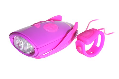 Hornit MINI HORNIT PUPI Fun Horn and light gift for kids bike & scooters, Pink and Purple - Thumbnail 2