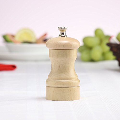 Chef Specialties 4" Capstan Pepper Mill, Natural