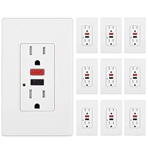 RES POWER Outdoor 15A 120V Tamper/Weather Resistant GFCI Outlet S.Test - View #9