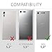 kwmobile Crystal Case for Sony Xperia XZ1 - Soft Flexible TPU Silicone Protective Cover - Transparent