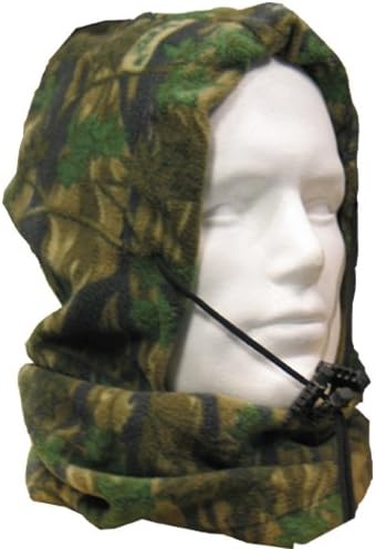 The Bait Man A FULLY FLEECED CAMO SNOOD, WITH ADJUSTABLE NECK CORD.