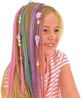 Galt Toys Fab Hair Chalk Kit & Extensions Set Ages 6+ view 2