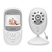 Baby Monitor with Digital Camera, INSMA 2.4'' Video LCD Display, Infrared Night Vision, Temperature Monitoring, 960 ft Range Rechargeable Battery, Two Way Talkback Function and Lullabies