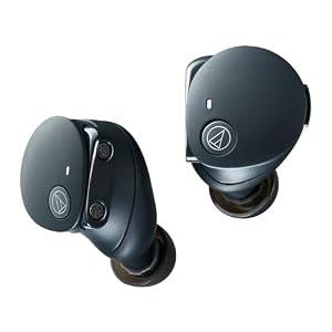 オーディオテクニカ ATH-CKS50TW2 BK(E) ワイヤレスイヤホン Bluetooth 5.3 ノイズキャンセリング 重低音