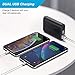 Portable Charger Power Bank 16800mAh Ultra Capacity Backup Battery with Digital Display LCD Screen,Dual Outputs External Battery Pack High-Speed Charging for Smartphone, Android Phone,Tablet & More