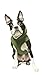 Gooby - Fleece Vest Hoodie, Small Dog Pull Over Hooded Fleece Jacket with Leash Ring, Green, X-Large