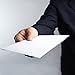 Ohuhu 500#10 Envelopes SELF SEAL Business Envelope Windowless Design, Security Tint Pattern for Secure Mailing, Invoices, Statements & Legal Document, 4-1/8 x 9-1/2 Inches