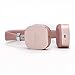 Contixo KB-100 Wireless Kids Headphones, Volume Safe Limit 85db, On-The-Ear Bluetooth Headphones, Kids Adjustable Headset (Pink)