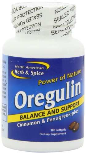 North American Herb and Spice, Oregulin Gel-Capsules, 180-Count North American Herb and Spice, Oregulin Gel-Capsules, 180-Count