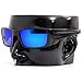 IKON LENSES Replacement Lenses For Oakley Fuel Cell Sunglasses - Deep Blue Mirror (Polarized)