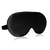 Natural Mulberry Silk Sleep Mask, VenusCare Super Smooth & Soft Breathable Lightweight eye mask with Adjustable Strap for women & men - Travel, Household, Meditation, Nap and Daylight Sleeping