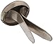 CREATIVE IMPRESSIONS Metal Paper Fasteners 7mm 50/Pkg-Round-Pewter, Gray