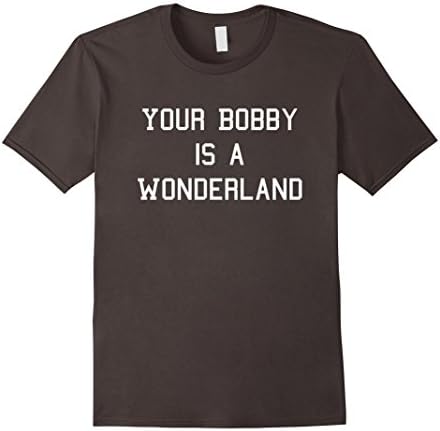 Men's Your Bobby Is A Wonderland Lot T-shirt XL Asphalt