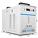 Mophorn Water Chiller 6L Capacity Industrial Water Chiller CW5000DG Thermolysis Type Industrial Water Cooling Chiller for 80W to 100W Laser Engraving Machine (CW5000DG)