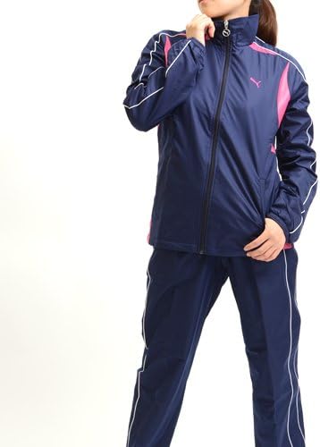 Amazon Puma プーマ ウインドブレーカー 上下 セット ウラトリコット Wb レディース Mサイズ ピーコート P Wear M 9010 02 9011 02 フィットネス トレーニング ジャケット 通販