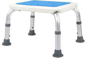 Bath Step Stool, Bath Safety Non-Slip Adjustable Tub and Shower Chair, Foot Step, for Elderly, Handicap Tub, Shower Seats for