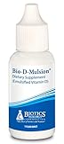 Biotics Research Bio D Mulsion - Vitamin D3 Liquid Drops 400 IU for Best Absorption, Strengthens Bones, Supports the Immune System, Cardiovascular System & Healthy Inflammatory Processes - 1 oz