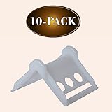 Vee Board 10-Pack Corner Edge Protectors for Cargo Loads, Cushion for Tie-Down Logistic Ratchet and Cam Straps Tie Downs on Flatbed Trailers, VBoard Tiedown Corner Protector