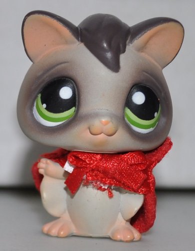 Sugar Glider #432 (Brown/Tan, Green Eyes) - Littlest Pet Shop (Retired) Collector Toy - LPS Collectible Replacement Single Figure - Loose (OOP Out of Package & Print)