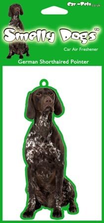 German Shorthaired Pointer Air Freshener x 4 pcs. Each freshener individually packaged - Ideal for you Car, House or Caravan.