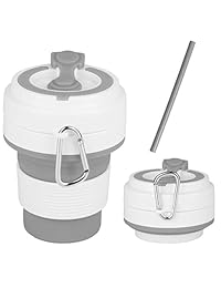 DGHH   Juego de tazas plegables de viaje, tazas pl